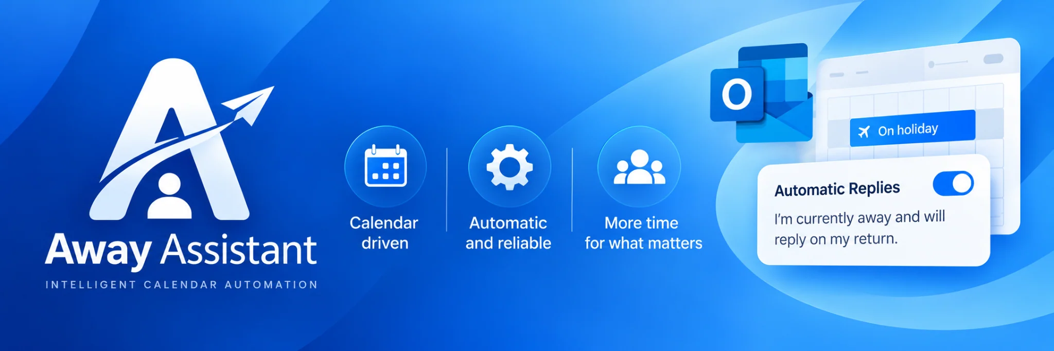 Away Assistant calendar-based automation graphic